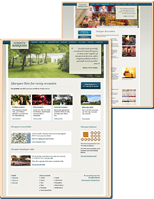 County Marquees website