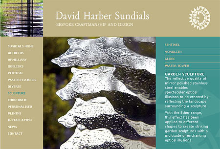 David Harber sculpture page 