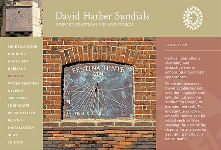 David Harber vertical sundials examples pages 