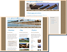 Gap Year Ghana website