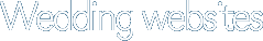 Wedding websites
